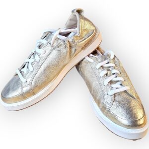 Hush Puppies Metallic Gold Ryann Sneaker